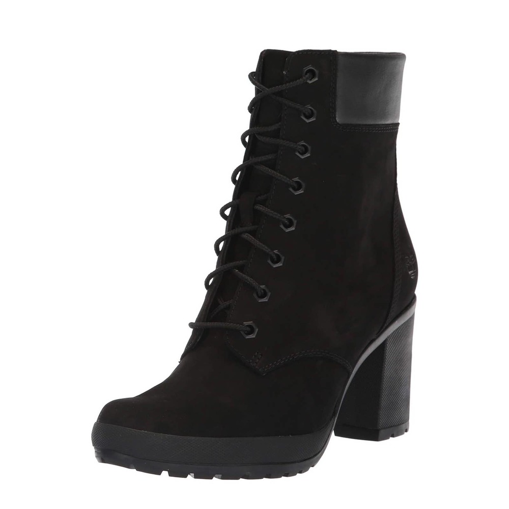 Women’s Timberland Camdale Black Heeled Boot 8.5